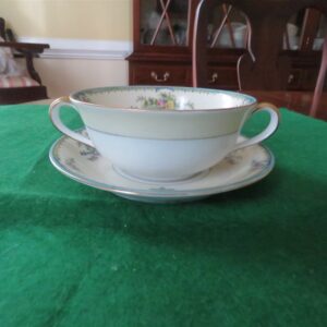 soup cup saucer,double handles,Noritake M 1