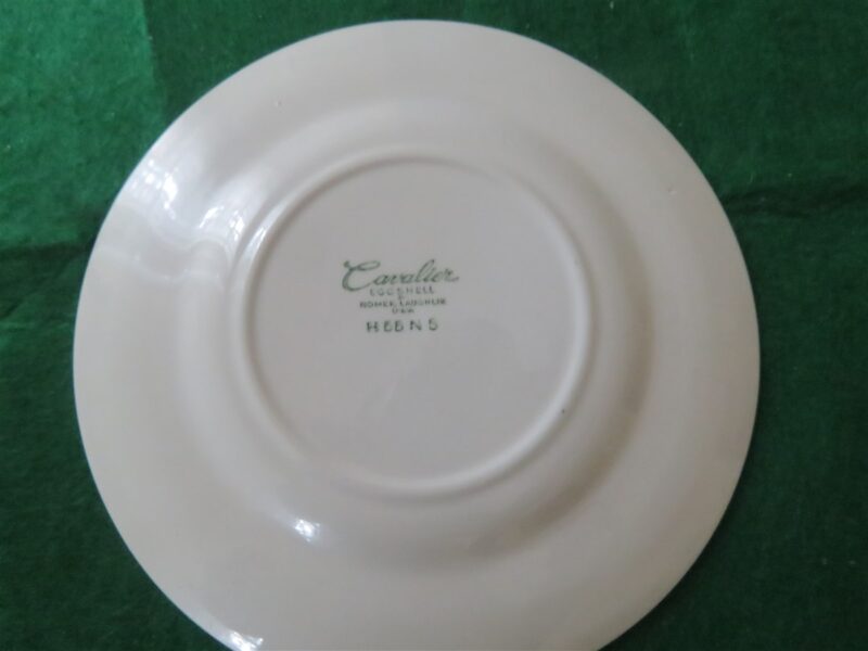 Bread Plate Homer Laughlin Cavalier 13