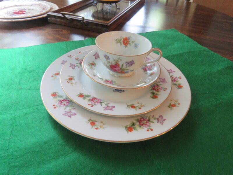  Harmony House China, Dresdania 5 Piece Place Setting 1