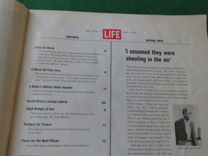 Life Magazine March 15 1970 Tragedy at Kent. 4