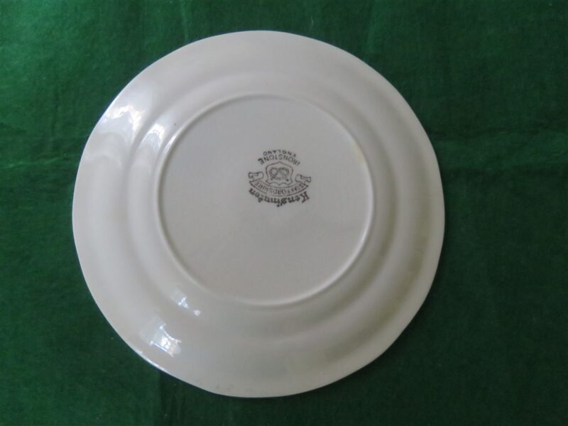 Bread Plate Staffordshire Kensington Ironstone 3