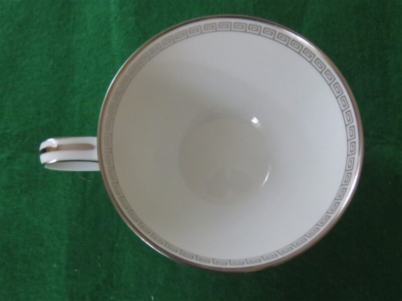 Silver Key Cup and Saucer by Noritake 8