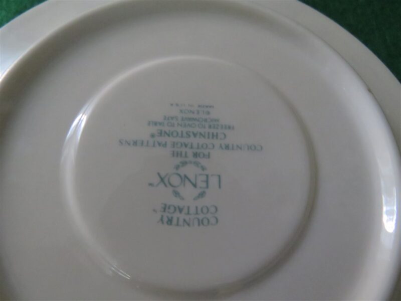 Lenox Country Cottage Saucer 2