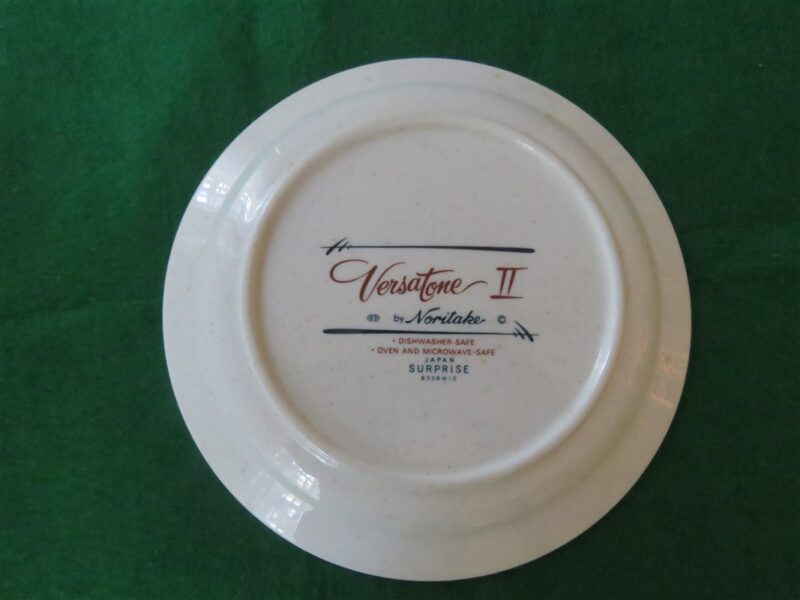 Salad Plate Versatone by Noritake Surprise pattern 3