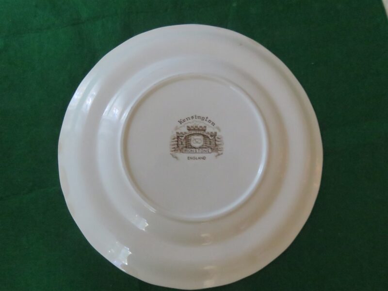 Dinner Plate Staffordshire Kensington Ironstone 3