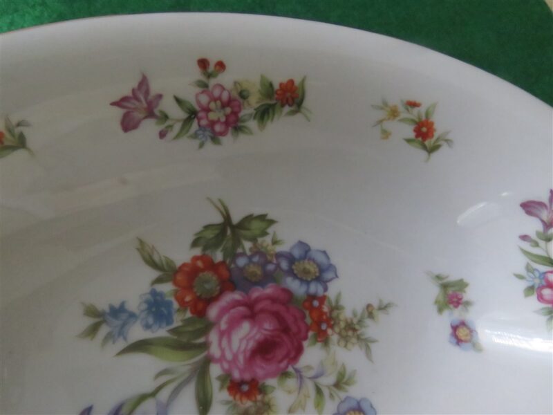 Vegetable Bowl Harmony House Fine China Dresdania Pattern 3