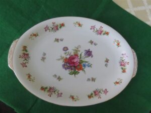 Platter Harmony House Fine China Dresdania Pattern 2