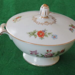 Sugar Bowl w/Lid Harmony House Fine China Dresdania Pattern 1