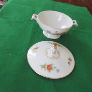 Sugar Bowl w/Lid Harmony House Fine China Dresdania Pattern 2