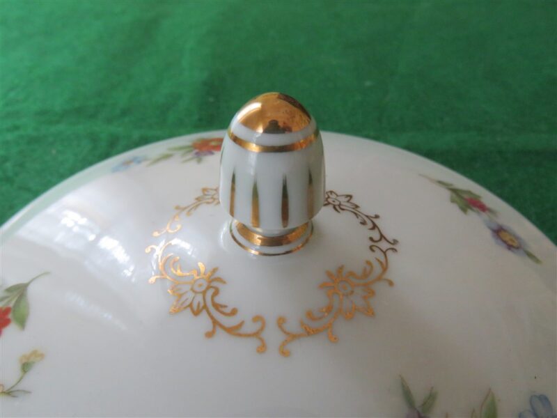 Sugar Bowl w/Lid Harmony House Fine China Dresdania Pattern 4