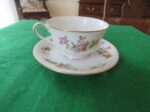 Footed Cup & Saucer Harmony House Fine China Dresdania 1