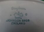 Johnson Brothers Oval Serving Bowl Greydawn Blue Scalloped rim. 4