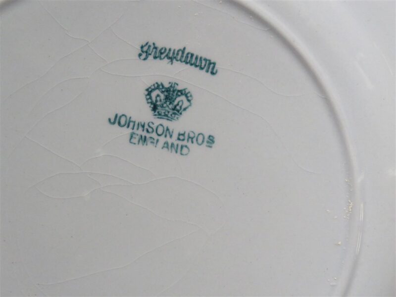 dinner plate, Greydawn, Johnson Brothers 4