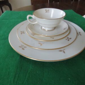 Lenox Rhodora Bone China 5 Piece Place Setting Made in USA 2