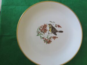 Schumann Arzberg Bavaria Germany, Oriole Bird Chop Plate, 1