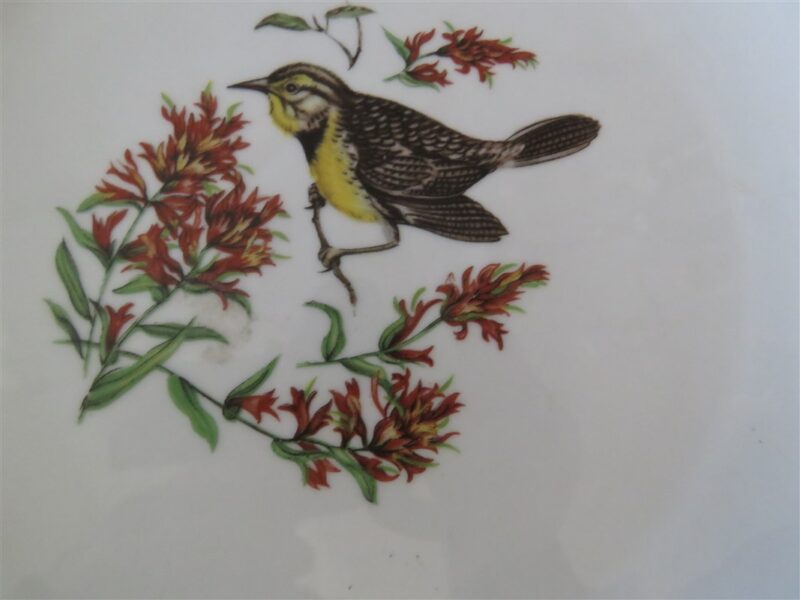 Schumann Arzberg Bavaria Germany, Oriole Bird Chop Plate, 2