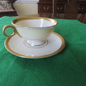 Theodore Haviland New York Corinth Tea Cup + Saucer, Corinth pattern. 2