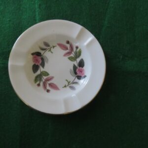 Ashtray by Wedgwood Hathaway Rose pattern. 1