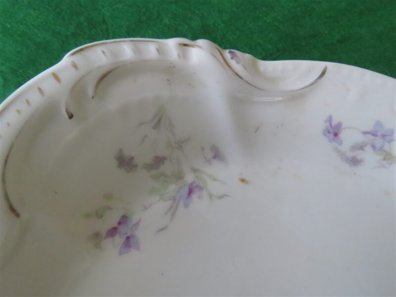 Platter by Bassett Limoges Austria. Floral pattern. 2