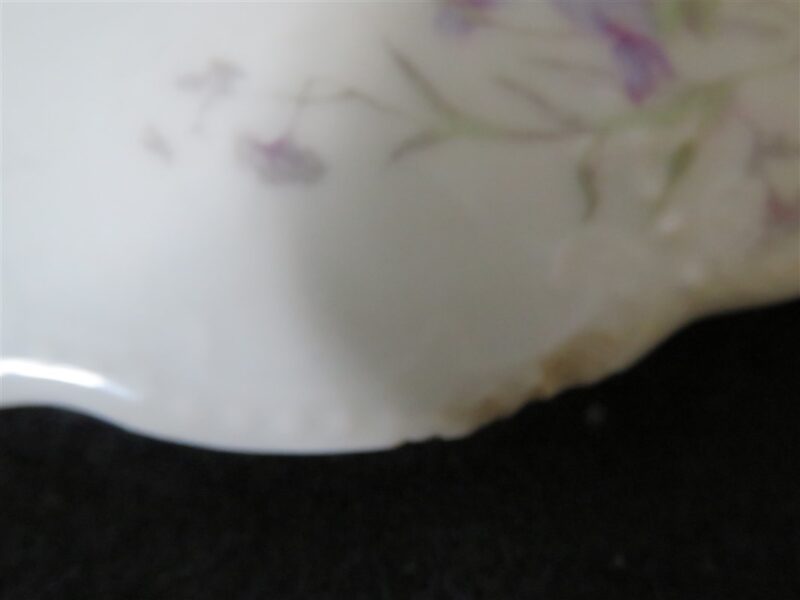 Covered Bowl Bassett Limoges Austria Floral 14