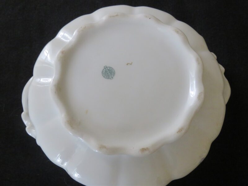 Covered Bowl Bassett Limoges Austria Floral 5