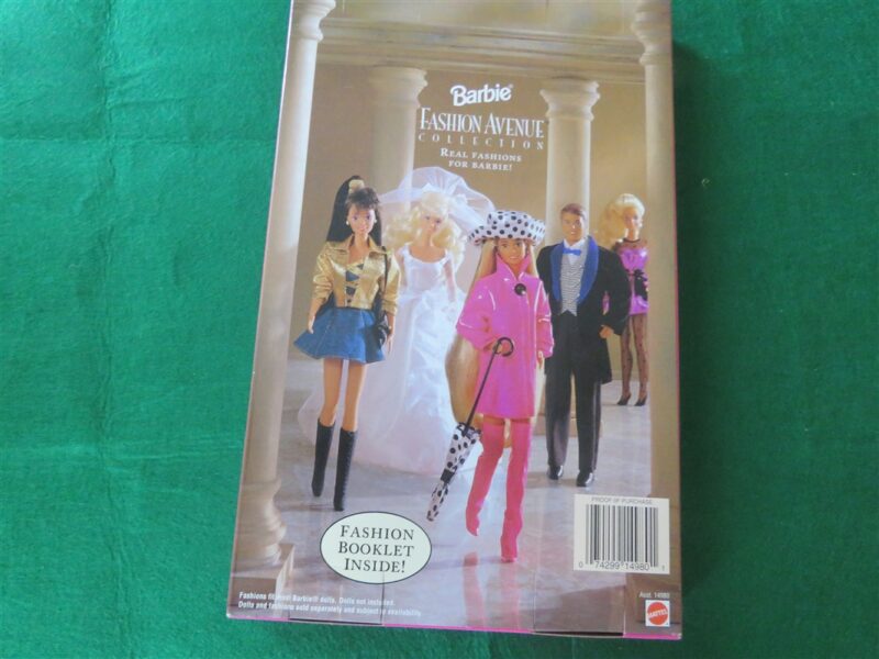 MATTEL BARBIE FASHION AVENUE OUTFIT CLOTHING BLUE SILVER 4