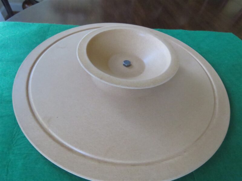 Rotating Lazy Susan Marcia of California Pottery Chip, Dip, Veggie, Relish Tray4