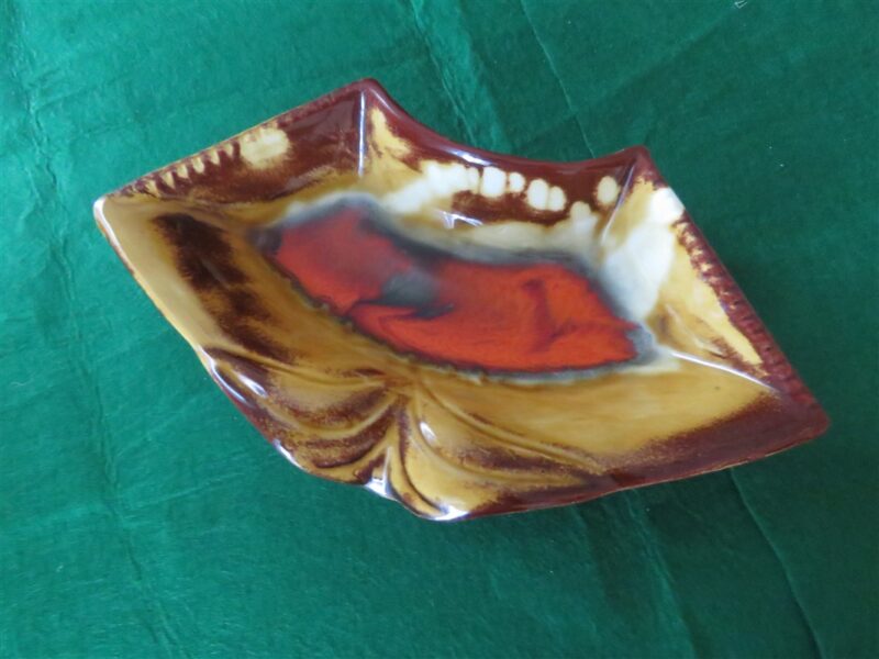 Rotating Lazy Susan Marcia of California Pottery Chip, Dip, Veggie, Relish Tray 7