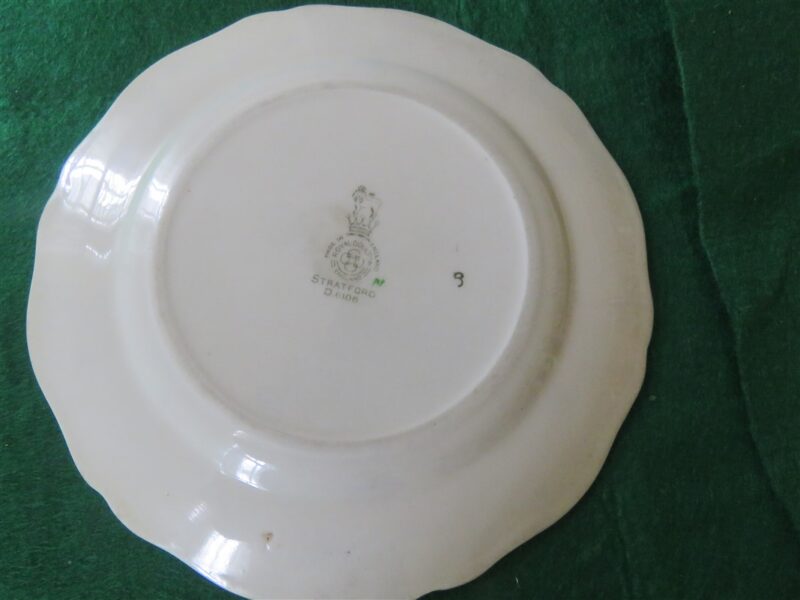 Bread Plate Royal Doulton Stratford Floral 3