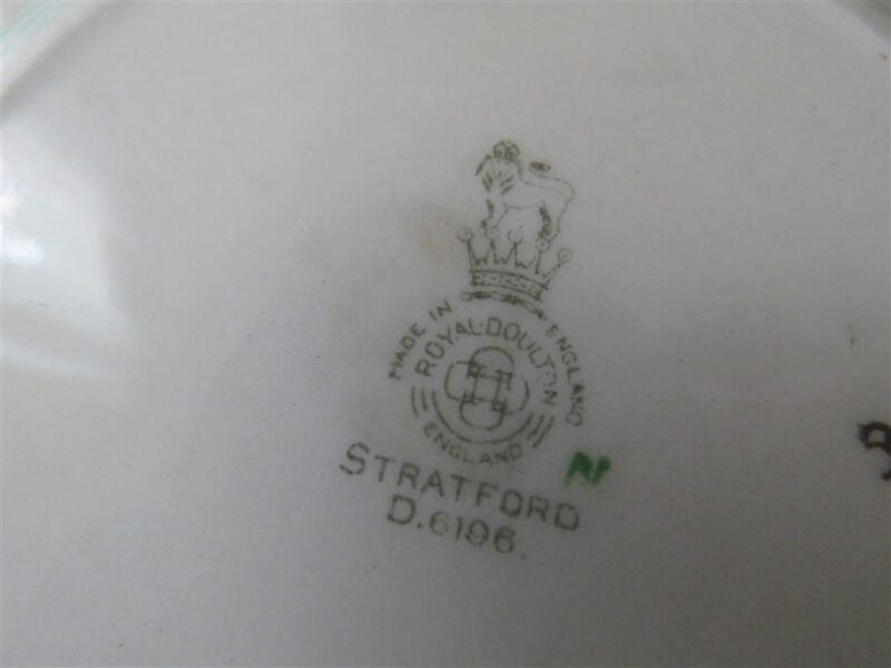 Bread Plate Royal Doulton Stratford Floral 4