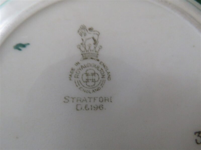 Soup Bowl Royal Doulton Stratford Floral 4