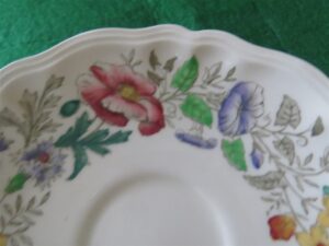 Cup & Saucer Royal Doulton Stratford Floral D.6196 f