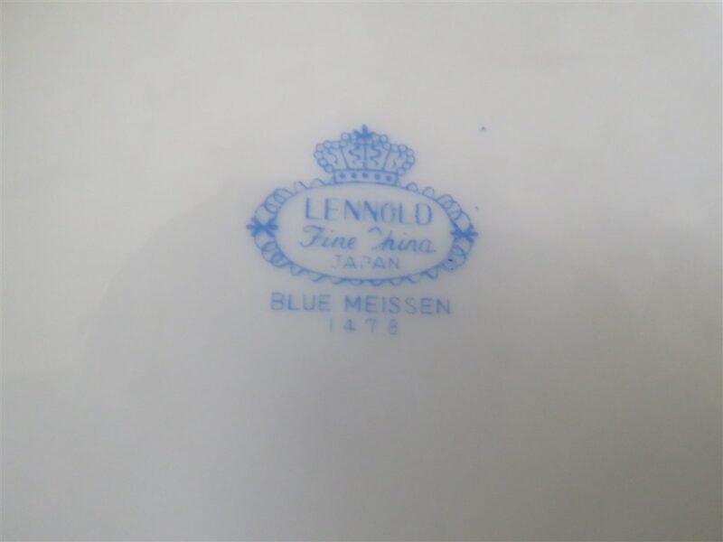 Vegetable Bowl Lennold Fine China Blue Meissen 1478 d