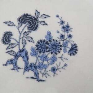 Chop Plate Lennold Fine China Blue Meissen 1478 b