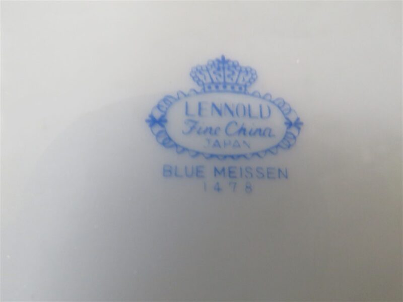 Platter Lennold Fine China Blue Meissen 5