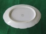 Gravy Boat by Bassett Limoges Austria Purple Flowers, Green/Gray Leaves 12