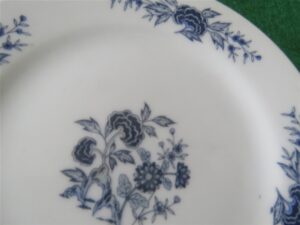 Bread Plate Lennold Fine China Blue Meissen 1478 b