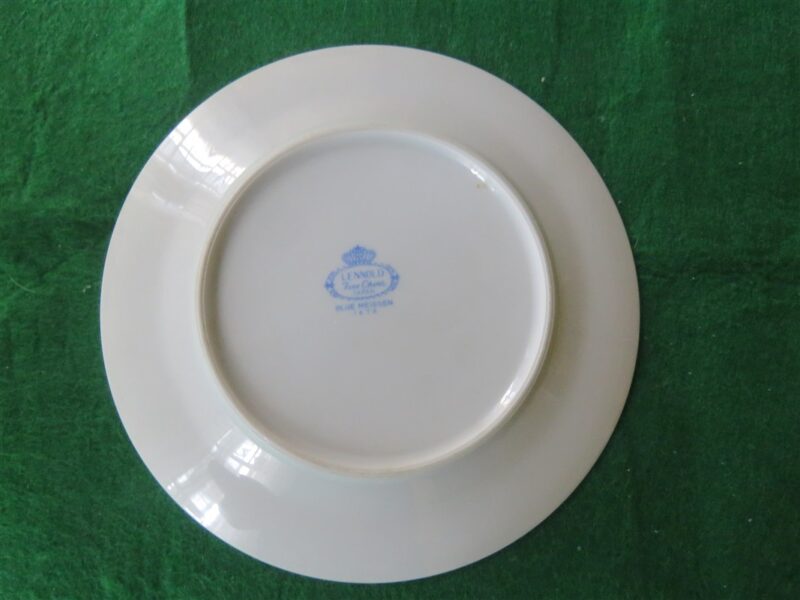 Bread Plate Lennold Fine China Blue Meissen 1478 c