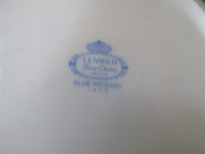 Salad Plate Lennold Fine China Blue Meissen 1478 d