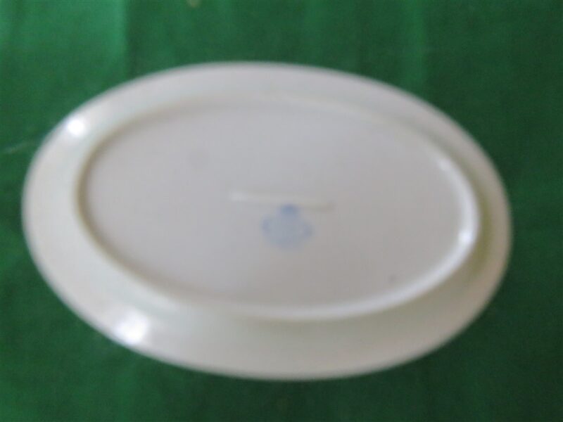 Gravy Bowl with Under Plate Lennold Fine China Blue Meissen 2