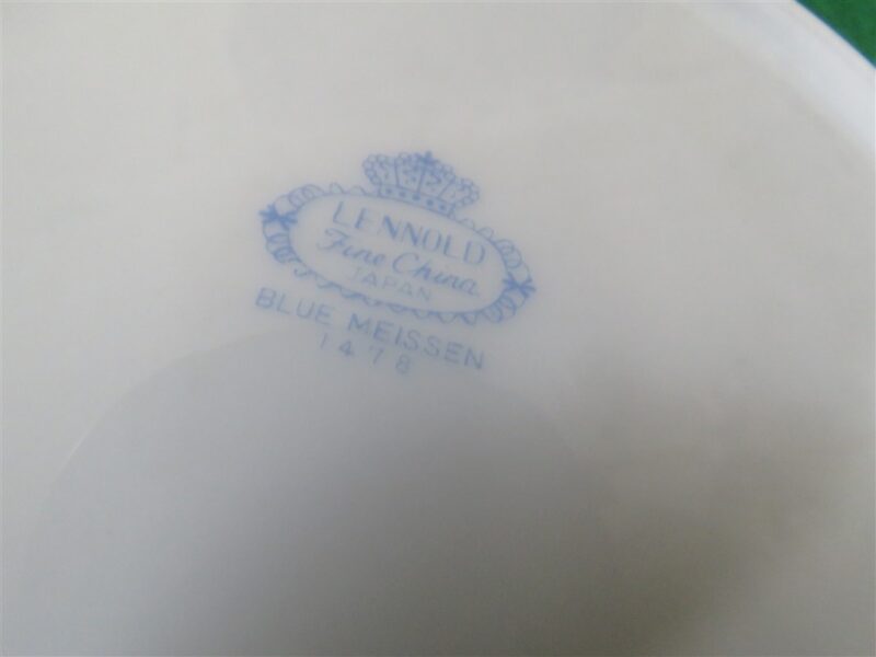 Soup Bowl Lennold Fine China Blue Meissen 1478 d