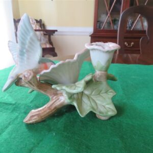 Fitz & Floyd Hummingbird and Hibiscus Candle Holder 2