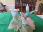 Fitz & Floyd Hummingbird and Hibiscus Candle Holder 3