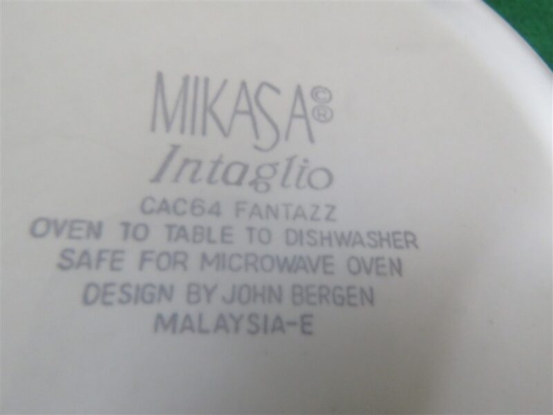 Mikassa Fantazz Soup Bowl Intaglio CAC64 Fantazz 4