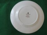 Wedgwood Rosalie Plate Bread & Butter Pink and Grey Bands Floral Border  2