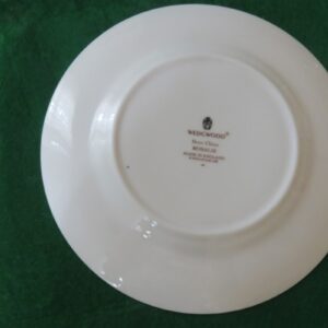 Wedgwood Rosalie Plate Bread & Butter Pink and Grey Bands Floral Border  2