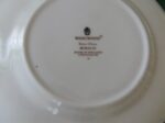 Wedgwood Rosalie Plate Bread & Butter Pink and Grey Bands Floral Border  3