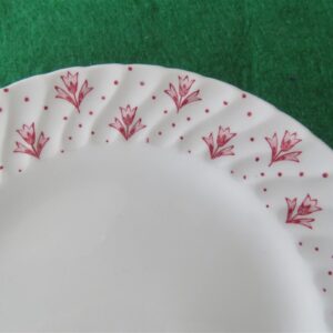 Bread Plate Swinnertons Bijou Red 2