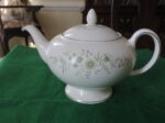 Teapot by Wedgwood Westbury Pattern Footed. 1