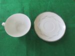 Flat Cup & Saucer Nasco Japan Paris Night 3